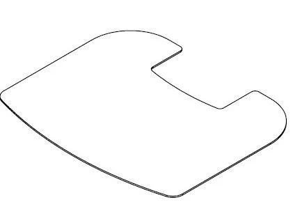 Vorlegeplatte Kaminofen TermaTech TT30, 6 Mm ESG Klarglas 1 Vorlegeplatte Kaminofen TermaTech TT30, 6 Mm ESG Klarglas