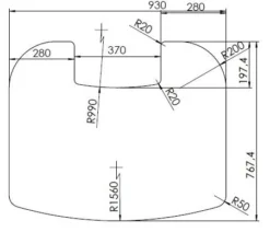 Vorlegeplatte Kaminofen TermaTech TT30, 6 Mm ESG Klarglas 5 Vorlegeplatte Kaminofen TermaTech TT30, 6 Mm ESG Klarglas -GrillMeister Verkaufsgeschäft 6325 1
