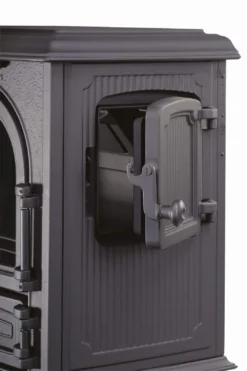 Kaminofen Leda ANTIGUA Schwarz, 9 KW -GrillMeister Verkaufsgeschäft 6640 2812dd