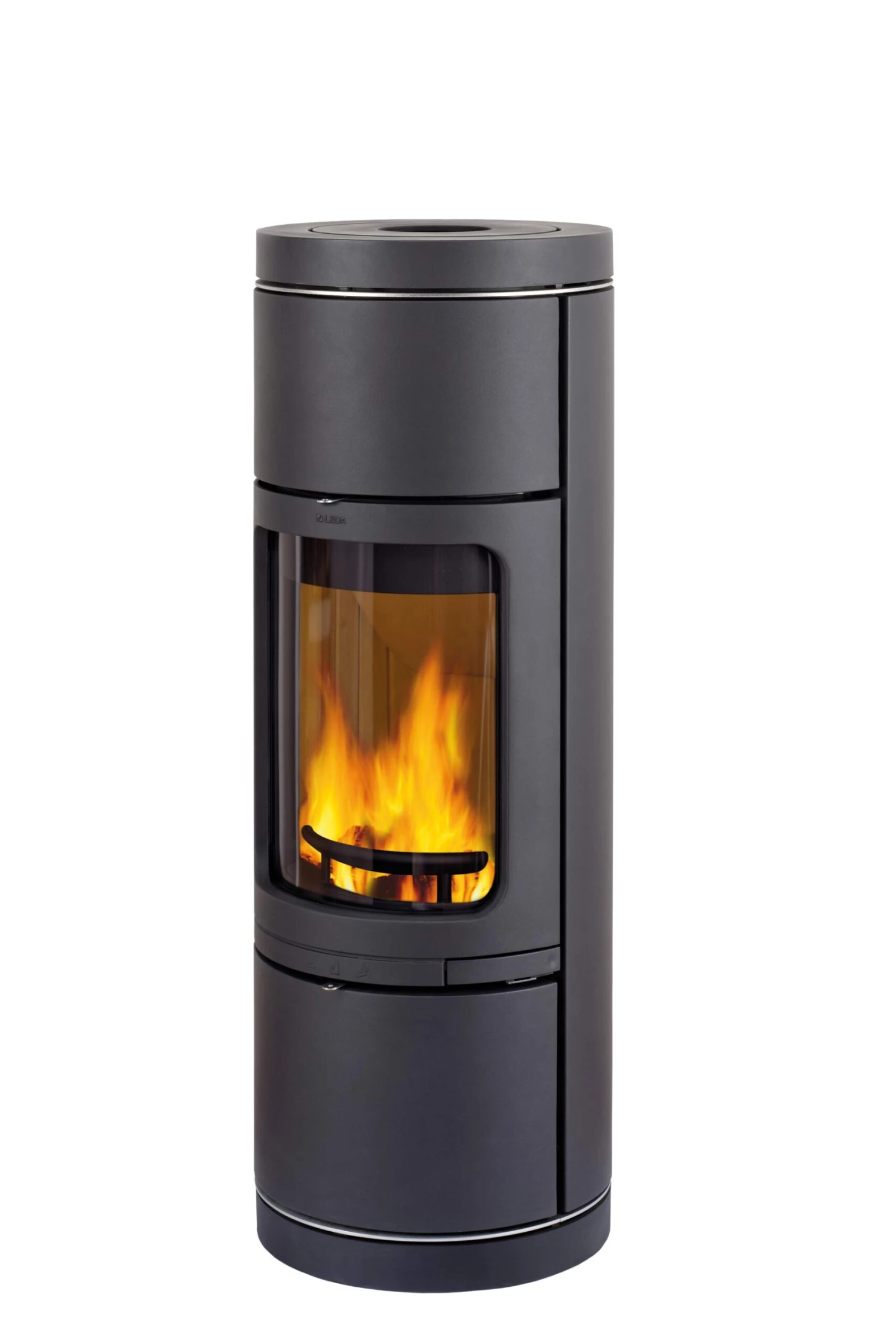 Kaminofen Wasserführend Leda NOVIA W Schwarz, 8 KW 1 Kaminofen Wasserführend Leda NOVIA W Schwarz, 8 KW