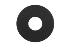 Wandrosette Pellet-Ofenrohr Randbreite 70 Mm Schwarz