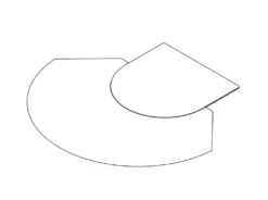 Vorlegeplatte Universal 1 Aussparung Ø 610 Mm, 6 Mm ESG-Klarglas -GrillMeister Verkaufsgeschäft 6774 1