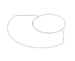 Vorlegeplatte Universal 2 Aussparung Ø 610 Mm, 6 Mm ESG-Klarglas -GrillMeister Verkaufsgeschäft 6775 1