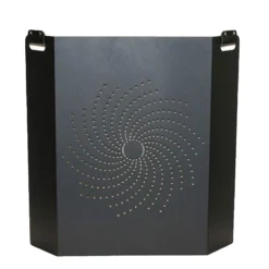 Kamingitter Mit Lochmuster Lienbacher, Schwarz