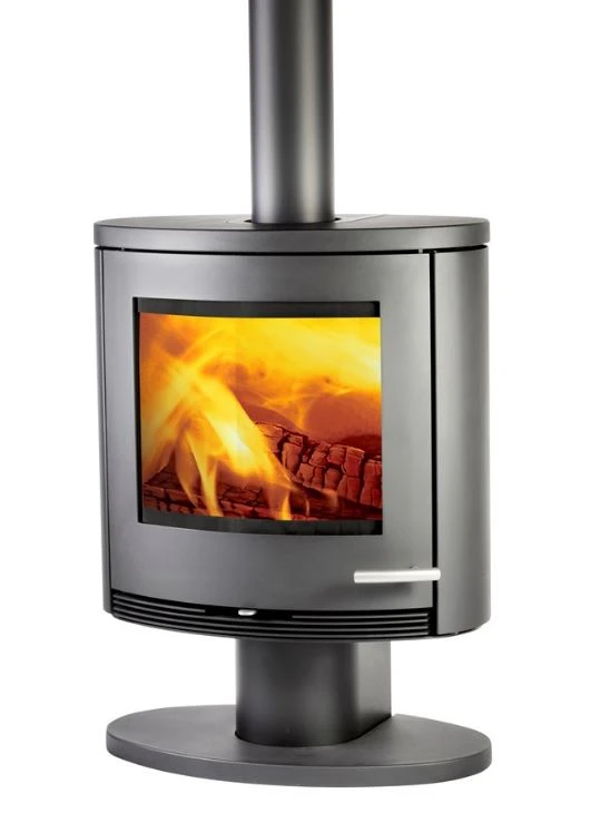 Kaminofen TermaTech TT22RP Schwarz, 5 KW 1 Kaminofen TermaTech TT22RP Schwarz, 5 KW