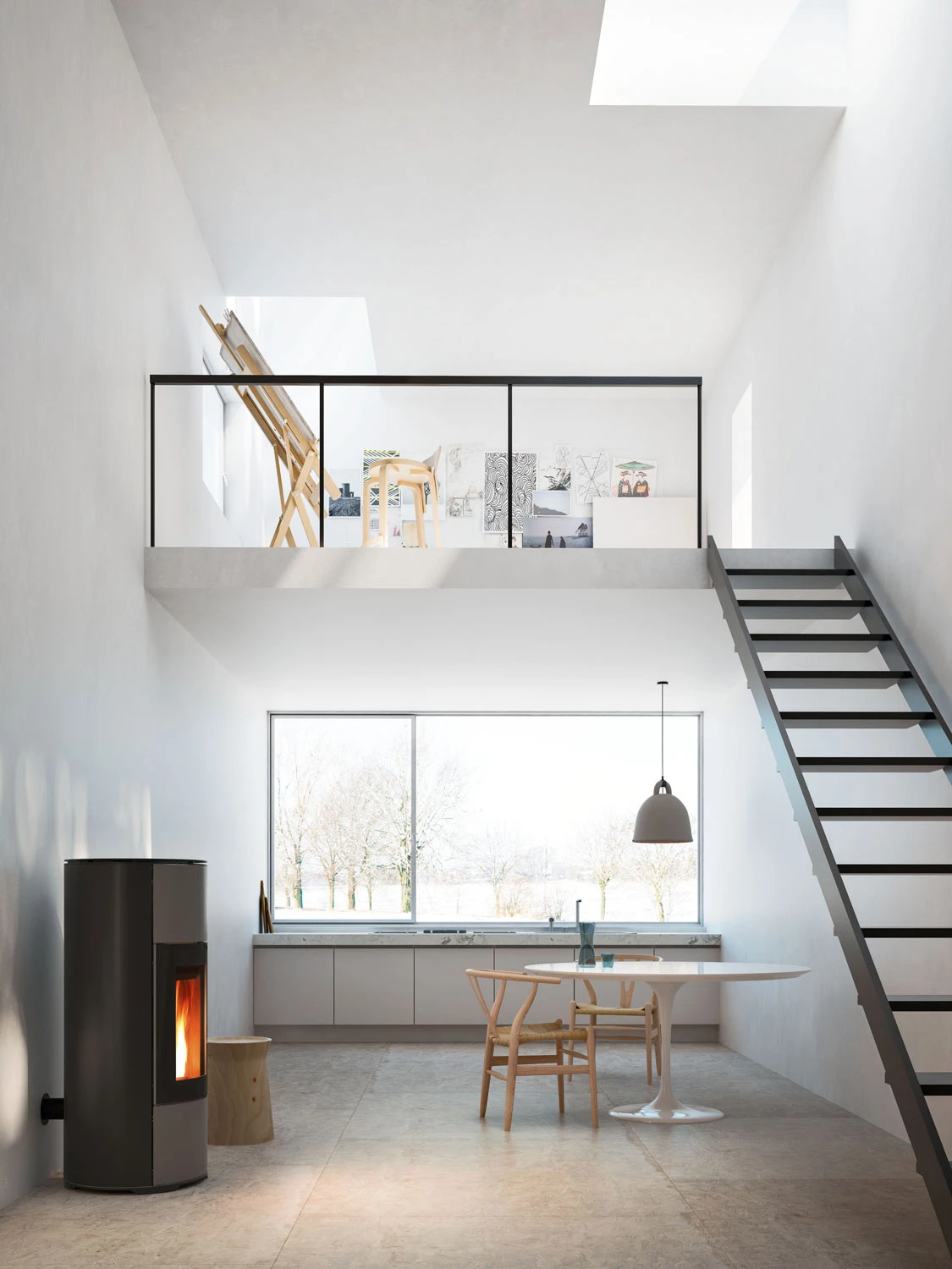 Pelletofen MCZ HALO Maestro UP M2, 8 KW 5 Pelletofen MCZ HALO Maestro UP M2, 8 KW – Bild 5