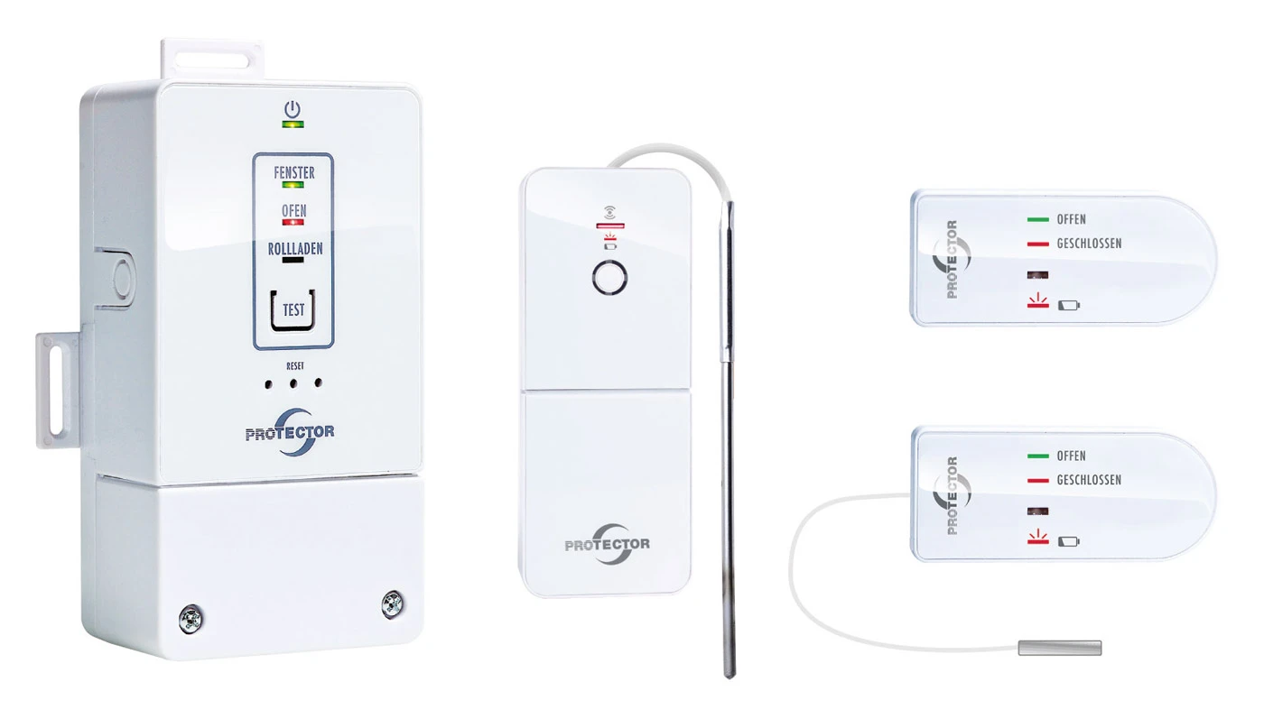 Funk-Fensterkontaktschalter PREMIUM AS-8040 1 Funk-Fensterkontaktschalter PREMIUM AS-8040