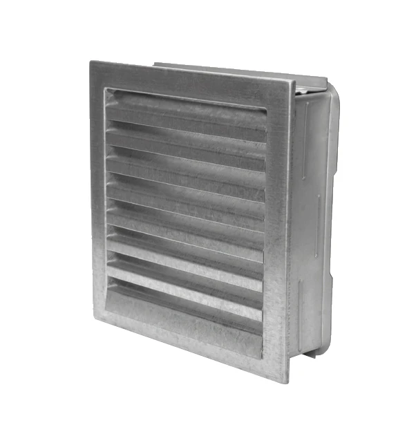 Außenluftgitter 23 X 23 Cm Mit Einbaurahmen 2 Außenluftgitter 23 X 23 Cm Mit Einbaurahmen – Bild 2