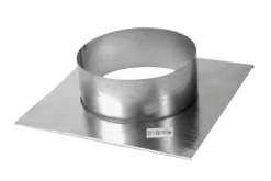 Stutzenblech Mit Anschlussstutzen 20 X 15 Cm