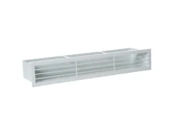 Design-Blende D1 Für Luftleiste Weiß