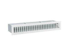 Design-Blende D2 Für Luftleiste Weiß