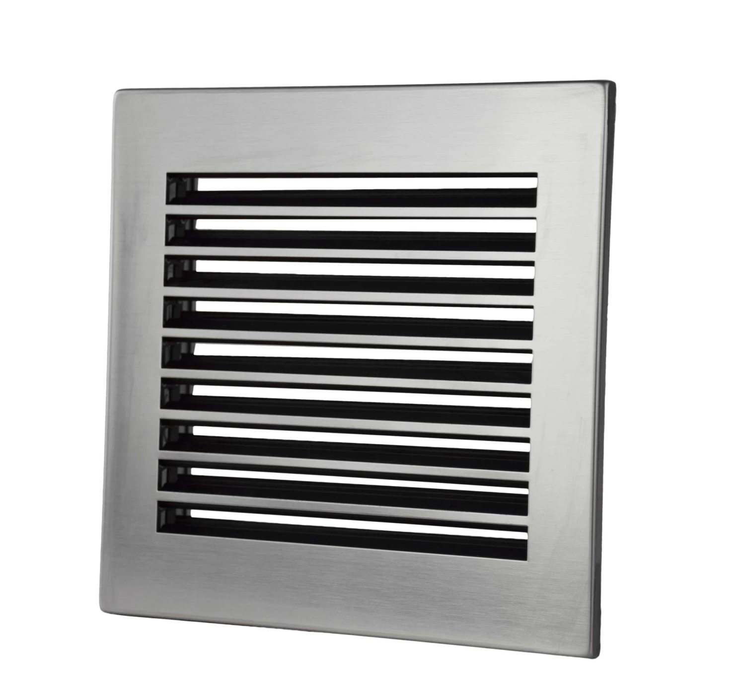 Kaltluftgitter Edelstahlblende Geschliffen 2 Kaltluftgitter Edelstahlblende Geschliffen – Bild 2