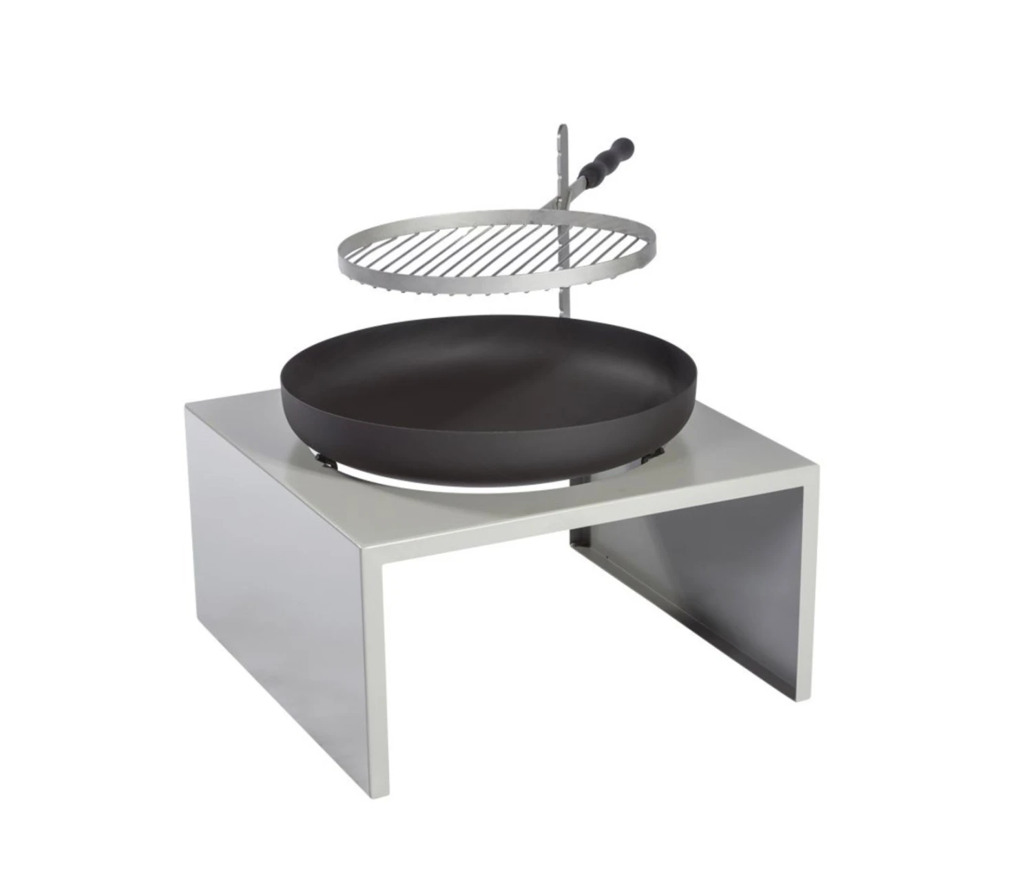 Feuerschale Stahl Mit Grillrost Feu Du Jardin MODERNE 2 Feuerschale Stahl Mit Grillrost Feu Du Jardin MODERNE – Bild 2