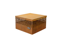 Feuerkorb Mit Grillplatte Feu Du Jardin CUBE 500 Inkl. Grillrost, Rost -GrillMeister Verkaufsgeschäft 994ed60e7f29c3596b2fec4db81a3dc7