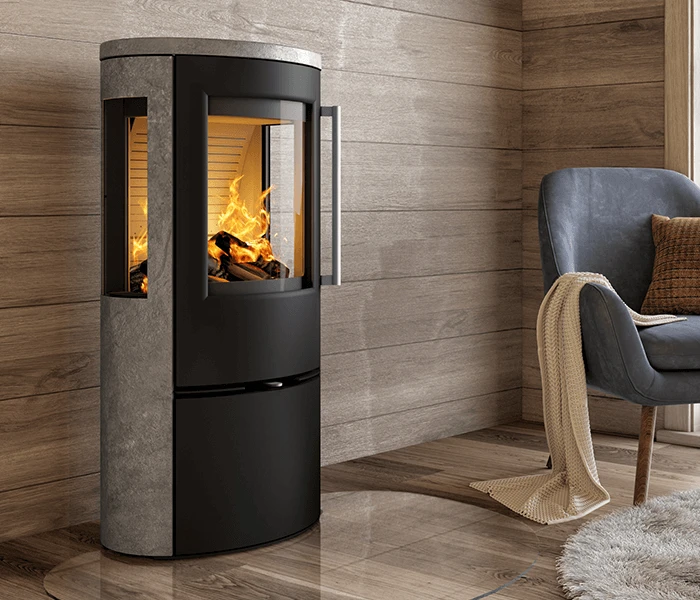 Kaminofen TermaTech TT23RGS Speckstein, 5,6 KW 3 Kaminofen TermaTech TT23RGS Speckstein, 5,6 KW – Bild 3