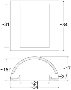 Keramische Lüftungsnische Für Heizeinsätze Mit LED-Beleuchtung -GrillMeister Verkaufsgeschäft a6810bb579f22b826569c6df37244a24