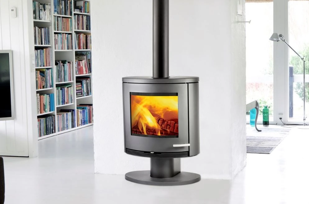 Kaminofen TermaTech TT22RP Schwarz, 5 KW 4 Kaminofen TermaTech TT22RP Schwarz, 5 KW – Bild 4