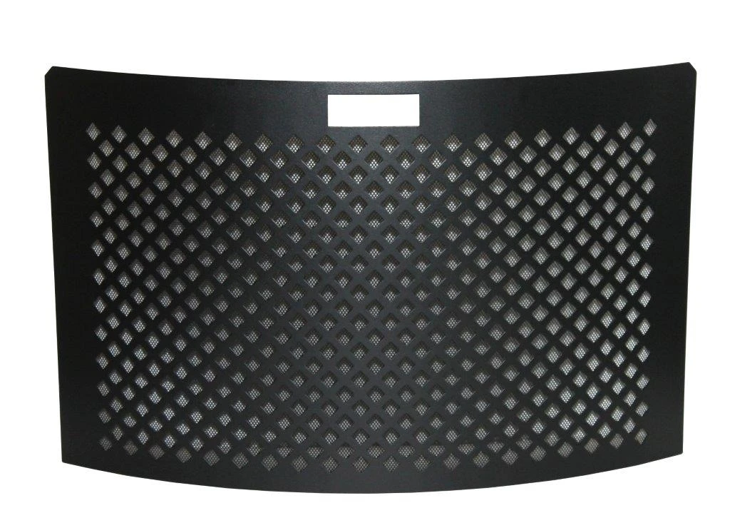 Kamingitter Stahl Lienbacher, 1-teilig Schwarz 2 Kamingitter Stahl Lienbacher, 1-teilig Schwarz – Bild 2