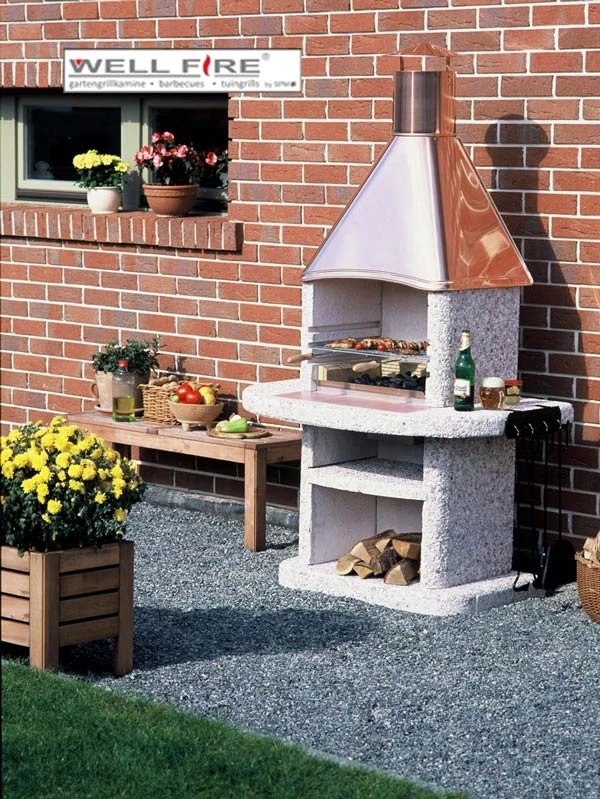 Grillkamin Wellfire AVANTA Mit Kupferhaube 2 Grillkamin Wellfire AVANTA Mit Kupferhaube – Bild 2