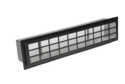 Lüftungsgitter Für Aktive Hinterlüftung, Schwarz