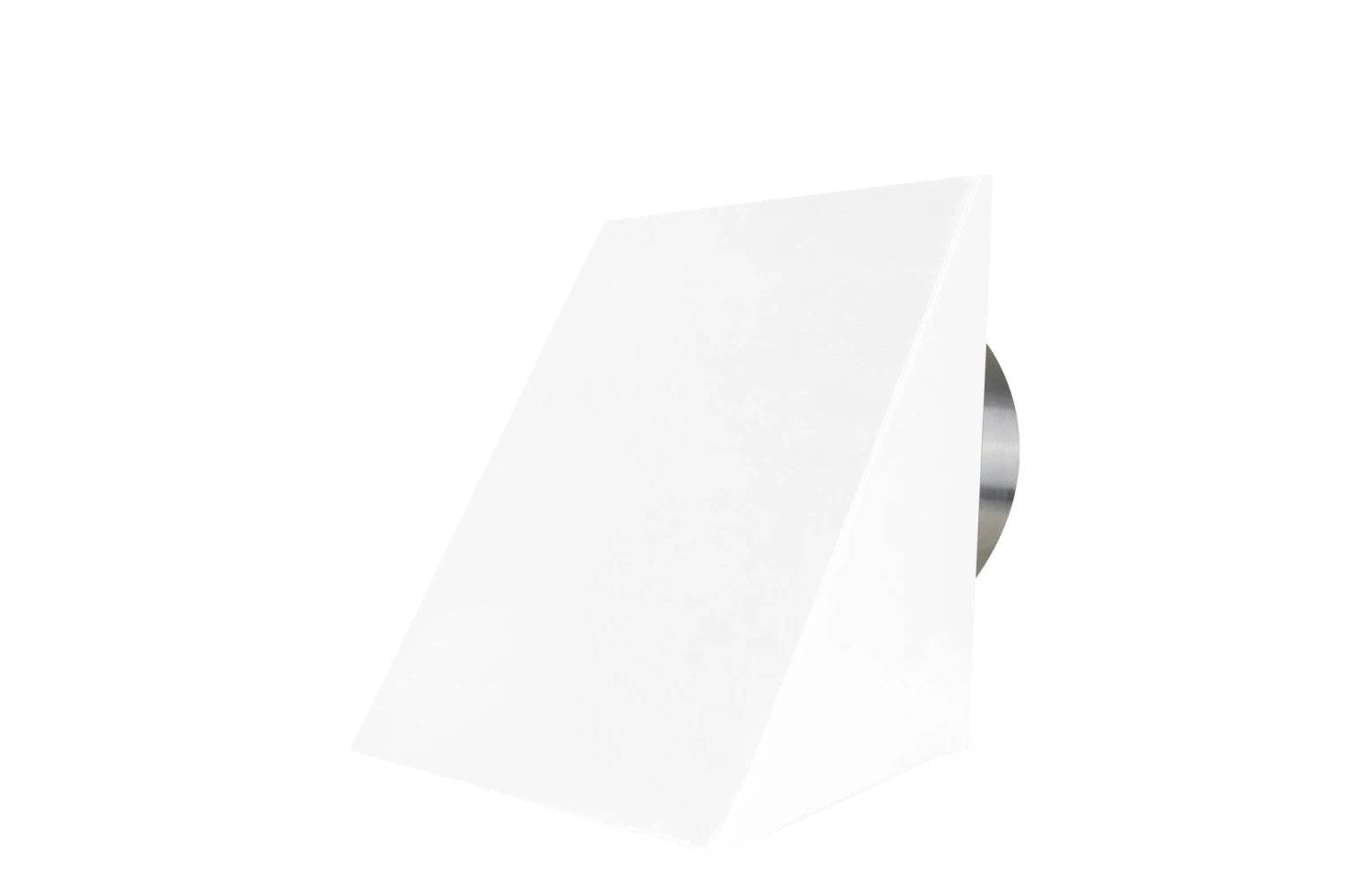 Außenluftgitter 23 X 23 Cm Mit Haube, Weiß 1 Außenluftgitter 23 X 23 Cm Mit Haube, Weiß