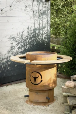 MOESTA-BBQ Bandit FirePlace Inkl. Bambus Ablagen Und Bambus Lasur -GrillMeister Verkaufsgeschäft bandit terasse anwendung 805