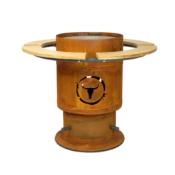 MOESTA-BBQ Bandit FirePlace Inkl. Bambus Ablagen Und Bambus Lasur