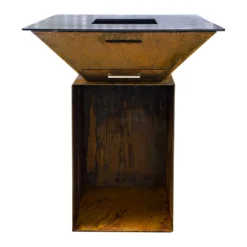 Feuerschale Plancha BlackBull BigQube M Wood -GrillMeister Verkaufsgeschäft bigqube m wood cortenschz6bvwenfdk