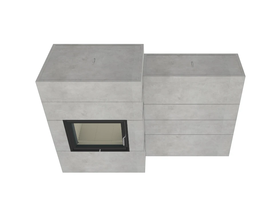 Grundofen Brunner BSG 01 Modul Speicher Stein Nebenstehend, Niedrig 11 Grundofen Brunner BSG 01 Modul Speicher Stein Nebenstehend, Niedrig – Bild 11