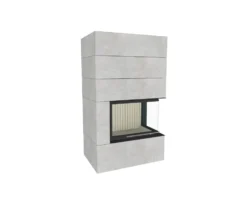 Kaminbausatz Brunner Systemkamin BSK 03 Eck Kamin Rechts Schiebetür, 12 KW -GrillMeister Verkaufsgeschäft bsk03 04z16zlsxhoemnr