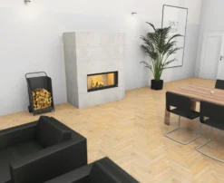 Kaminbausatz Brunner Systemkamin BSK 06 Architektur Kamin Schiebetür, 14 KW -GrillMeister Verkaufsgeschäft bsk06 02tjmxy4oya4de8