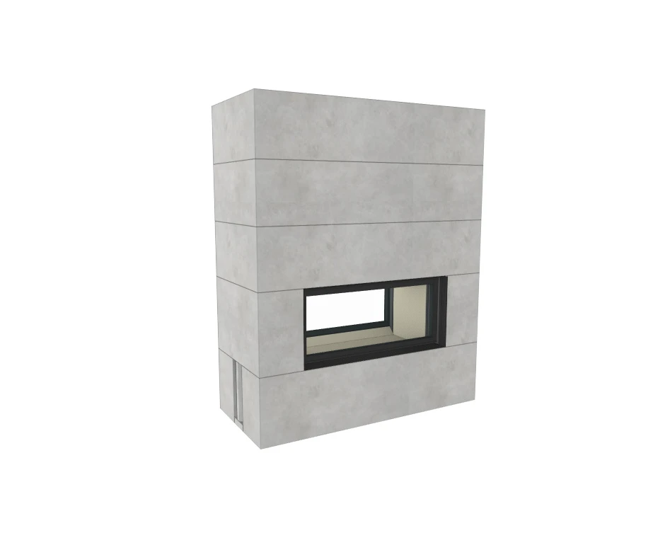 Kaminbausatz Brunner Systemkamin BSK 06 Architektur Kamin Tunnel, 14 KW 1 Kaminbausatz Brunner Systemkamin BSK 06 Architektur Kamin Tunnel, 14 KW