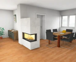 Kaminbausatz Brunner BSK 07 Architektur Kamin Eck Rechts Schiebetür Niedrig -GrillMeister Verkaufsgeschäft bsk07 02gb8cmexqow0by6qf1f6kuazvgb