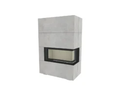 Kaminbausatz Brunner BSK 07 Architektur Kamin Eck Rechts Schiebetür Niedrig -GrillMeister Verkaufsgeschäft bsk07 03xkox7dwpgmu4o