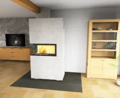 Kaminbausatz Brunner BSK 07 Architektur Kamin Eck Links Schiebetür Hoch, 10 KW -GrillMeister Verkaufsgeschäft bsk07h 02 rechtskwebpdu7gq9iy