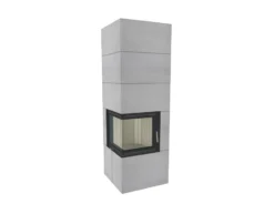 Kaminbausatz Brunner Systemkamin BSK 09 Eck Kamin Drehtür Aufsatzspeicher, 8 KW -GrillMeister Verkaufsgeschäft bsk09 10fvhrx7670szmw