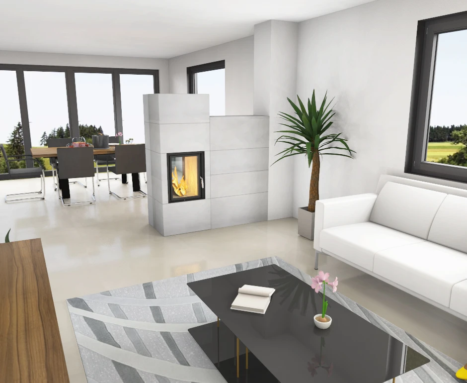 Kaminbausatz Brunner Systemofen BSO 03 Tunnel HKD 2.2 DF, 9 KW 16 Kaminbausatz Brunner Systemofen BSO 03 Tunnel HKD 2.2 DF, 9 KW – Bild 16