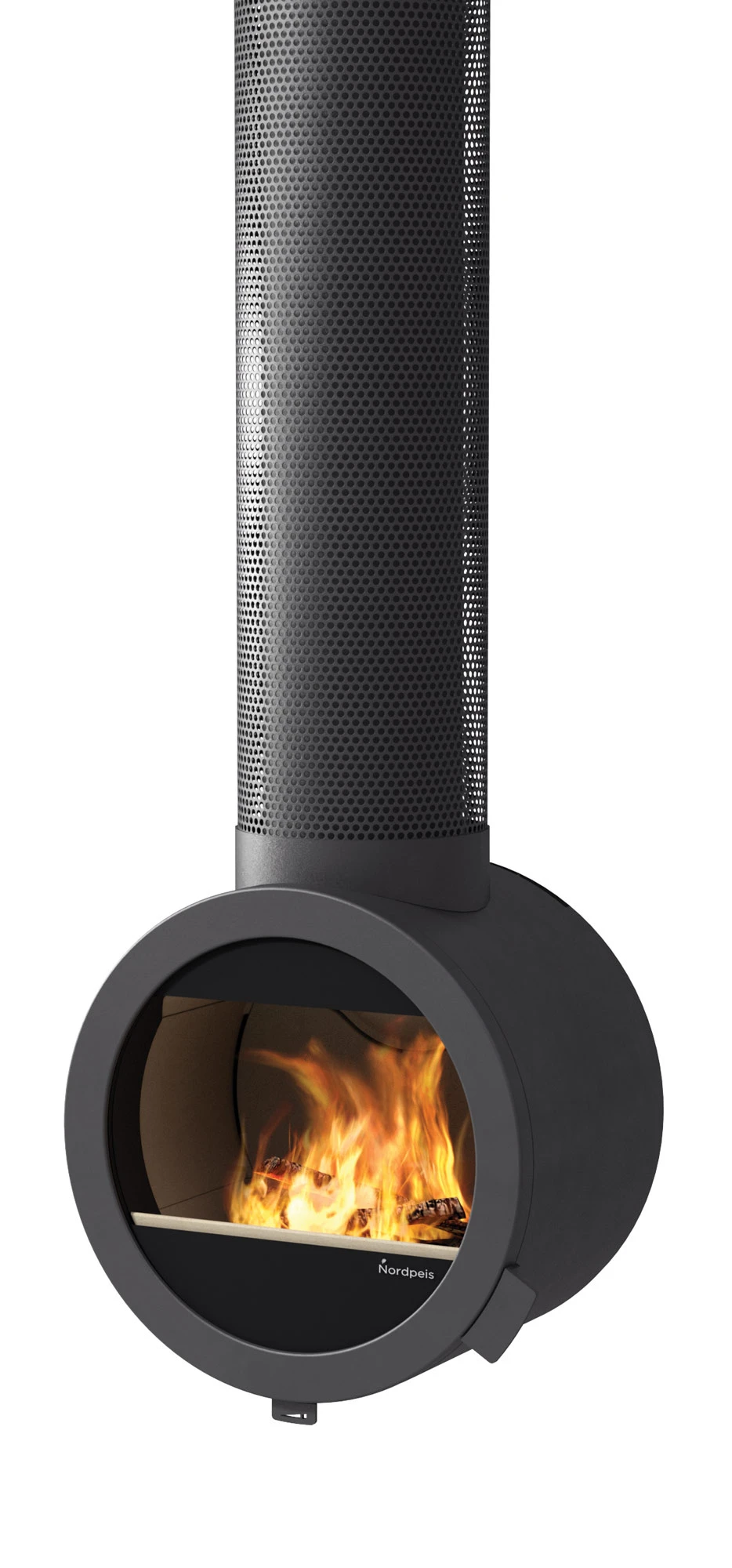 Kaminofen Nordpeis ME Decke 5,8 KW Schwarz 2 Kaminofen Nordpeis ME Decke 5,8 KW Schwarz – Bild 2