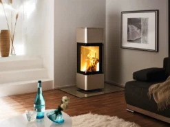 Kaminofen Spartherm CUBO S, 5,9 KW -GrillMeister Verkaufsgeschäft cubo s perle foto