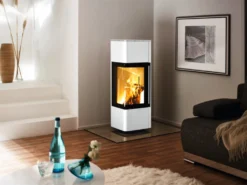 Kaminofen Spartherm CUBO S, 5,9 KW -GrillMeister Verkaufsgeschäft cubo s weiss rla milieu 01 2014