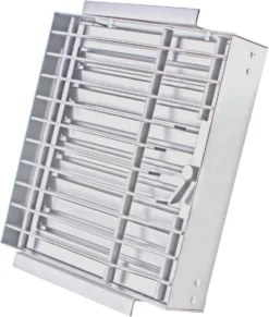 Deckengitter Höhenverstellbar, Weiß