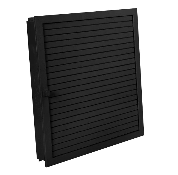 Warmluftgitter Für Revisionstür 45 X 45 Cm Schwarz 2 Warmluftgitter Für Revisionstür 45 X 45 Cm Schwarz – Bild 2