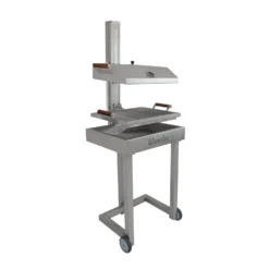 Edelstahlgrill Wamsler LIFTER DELUXE Mit Grillhaube