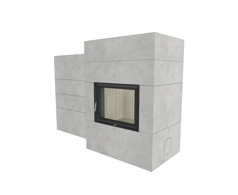 Grundofen Brunner BSG 01 Modul Speicher Stein Nebenstehend, Niedrig 6 Grundofen Brunner BSG 01 Modul Speicher Stein Nebenstehend, Niedrig – Bild 6