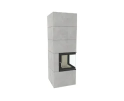 Kaminbausatz Brunner Systemkamin BSK 09 Eck Kamin Drehtür Aufsatzspeicher, 8 KW -GrillMeister Verkaufsgeschäft ffc86529e9cf4d58d6706dbb885f8681