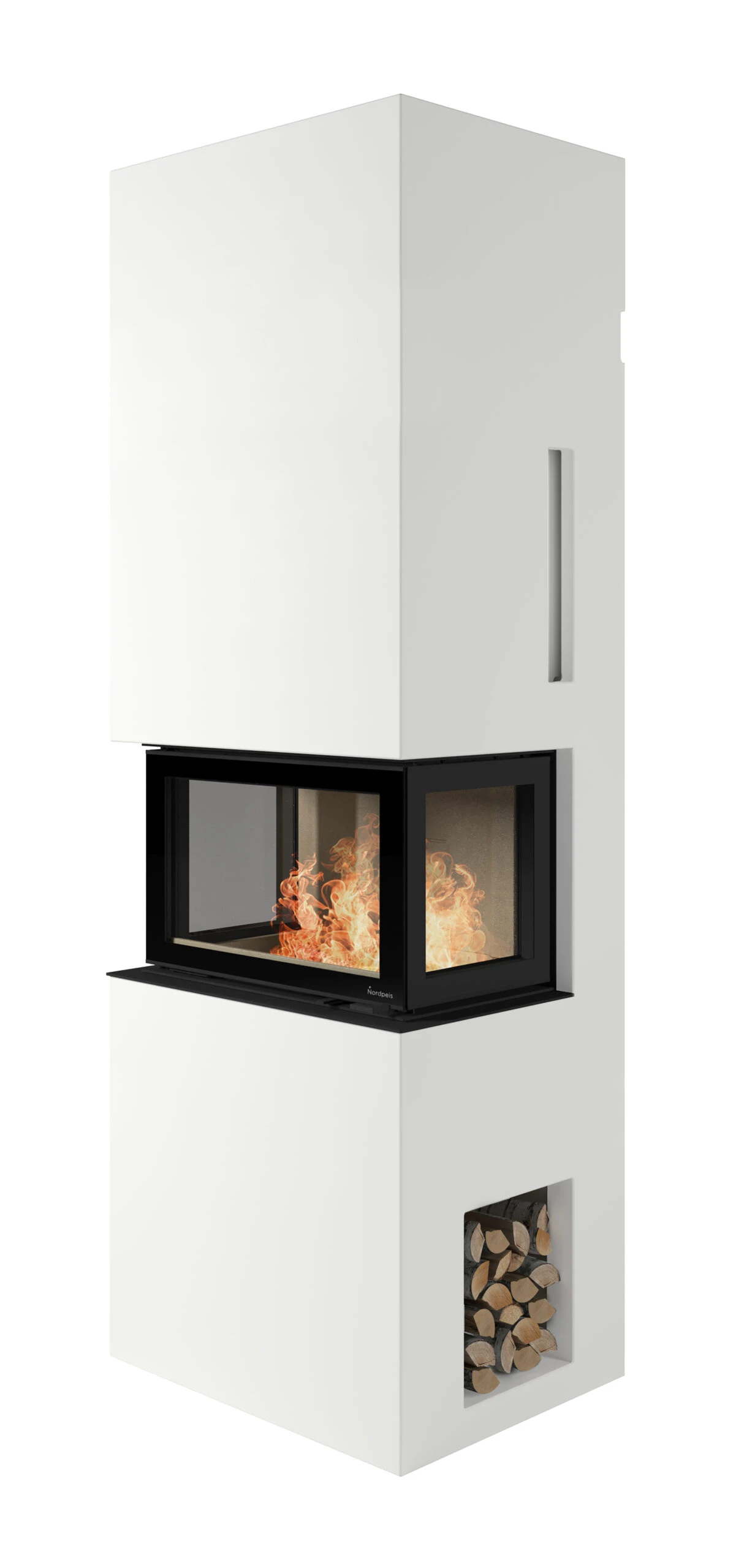 Kaminbausatz Nordpeis GENEVE N-29U, 8,9kW 1 Kaminbausatz Nordpeis GENEVE N-29U, 8,9kW