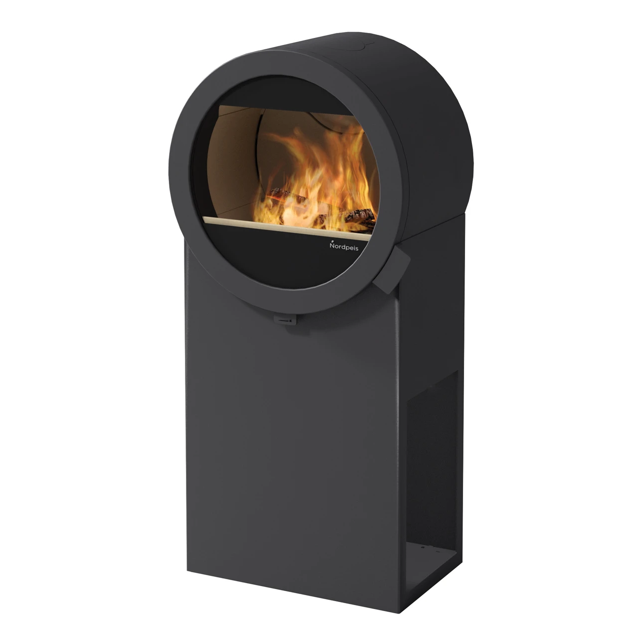 Kaminofen Nordpeis ME Stahl 5,8 KW Schwarz 3 Kaminofen Nordpeis ME Stahl 5,8 KW Schwarz – Bild 3