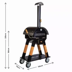 Der Merklinger 600 Holzofen Standard -GrillMeister Verkaufsgeschäft merklinger 600 holzbackofen pizzaofen grill backen kochen grillen groessenangaben jpg