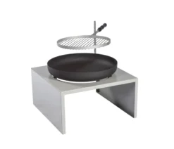 Feuerschale Stahl Mit Grillrost Feu Du Jardin MODERNE