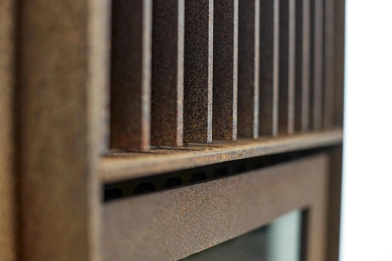 Terrassenkamin Cortenstahl RB73 QUERCUS 8 Terrassenkamin Cortenstahl RB73 QUERCUS – Bild 8